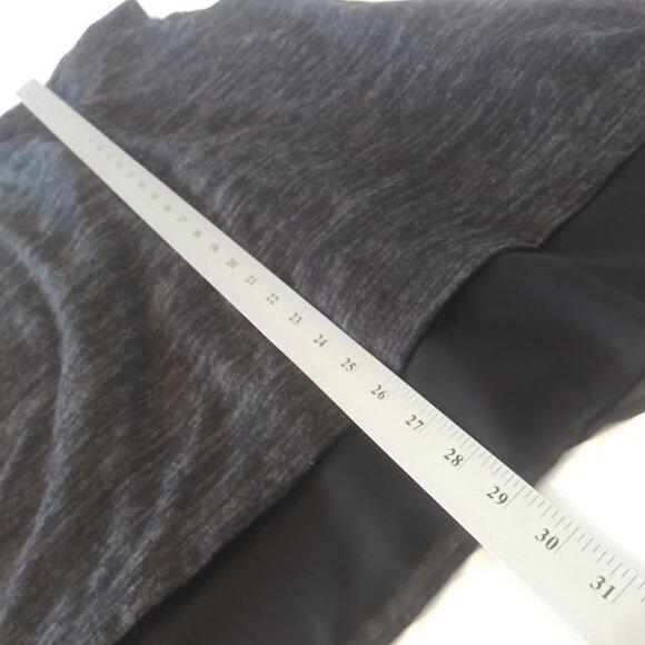 Logo by Lori Goldstein women's size S gray marbled sleeveless cardigan sweater - Picture 10 of 13